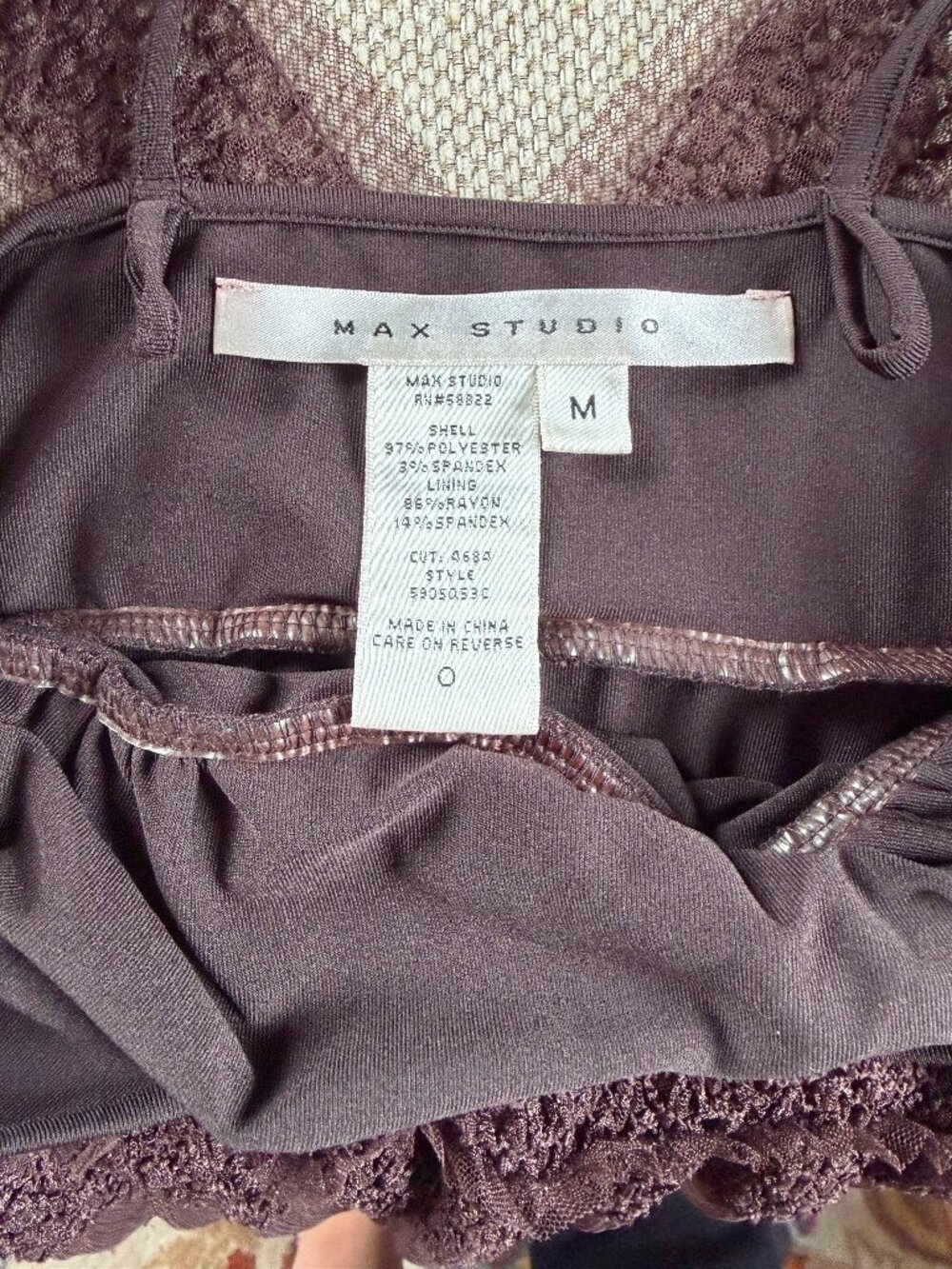 Max Studio dress - brown M - Picture 2 of 8